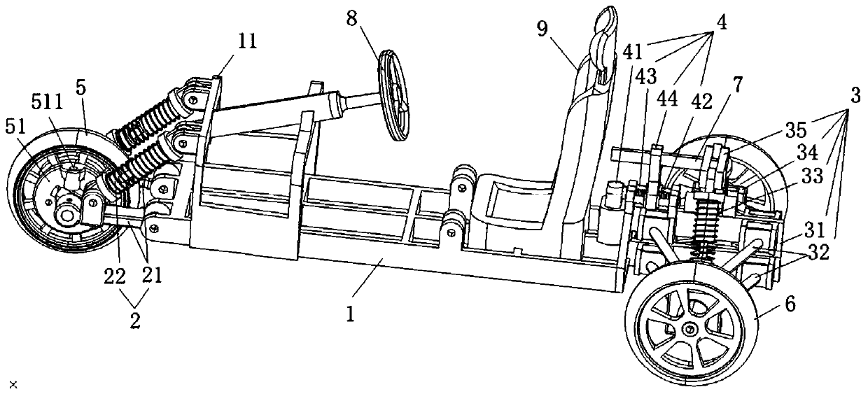 Motor tricycle