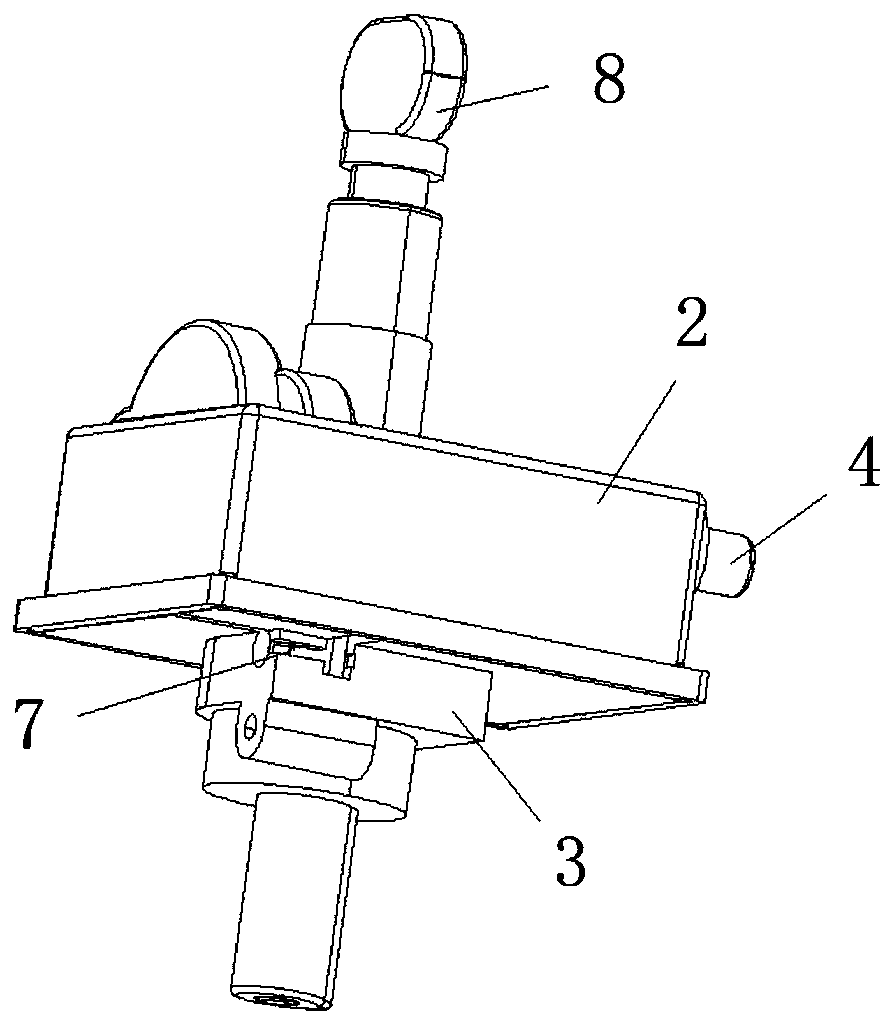 Handlebar lock with key