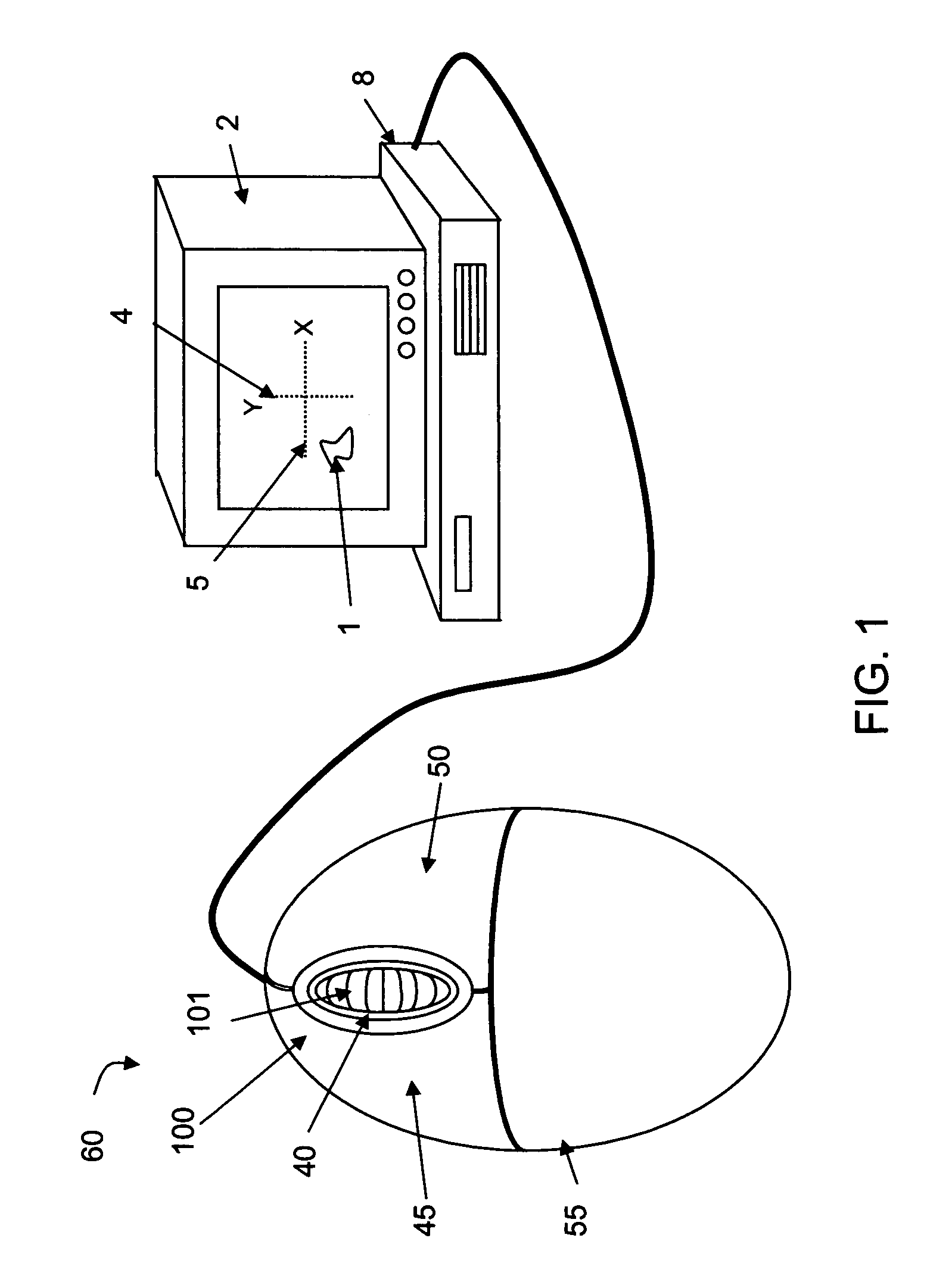 Input device including a scroll wheel assembly