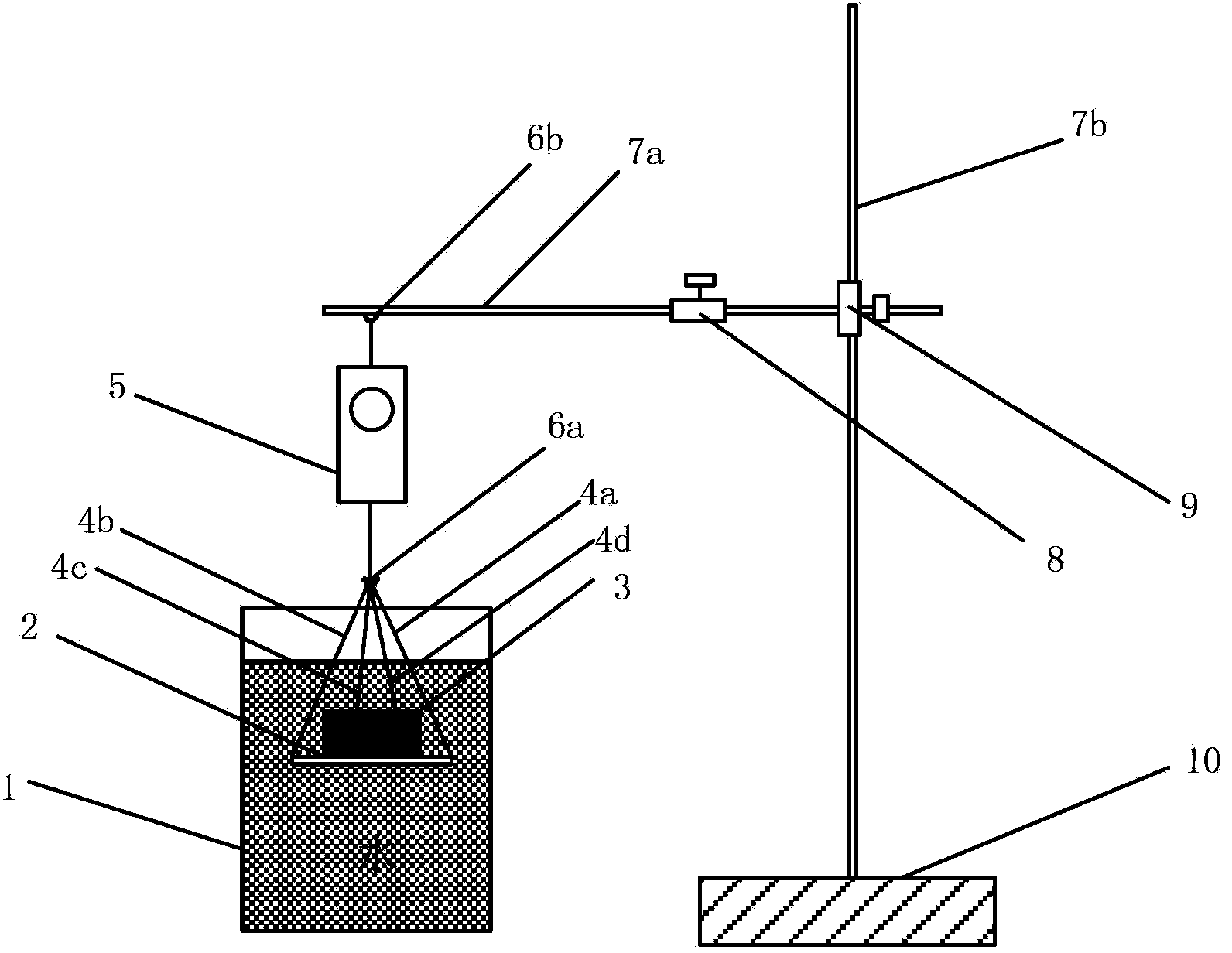 Rock and soil disintegration test device as well as using method