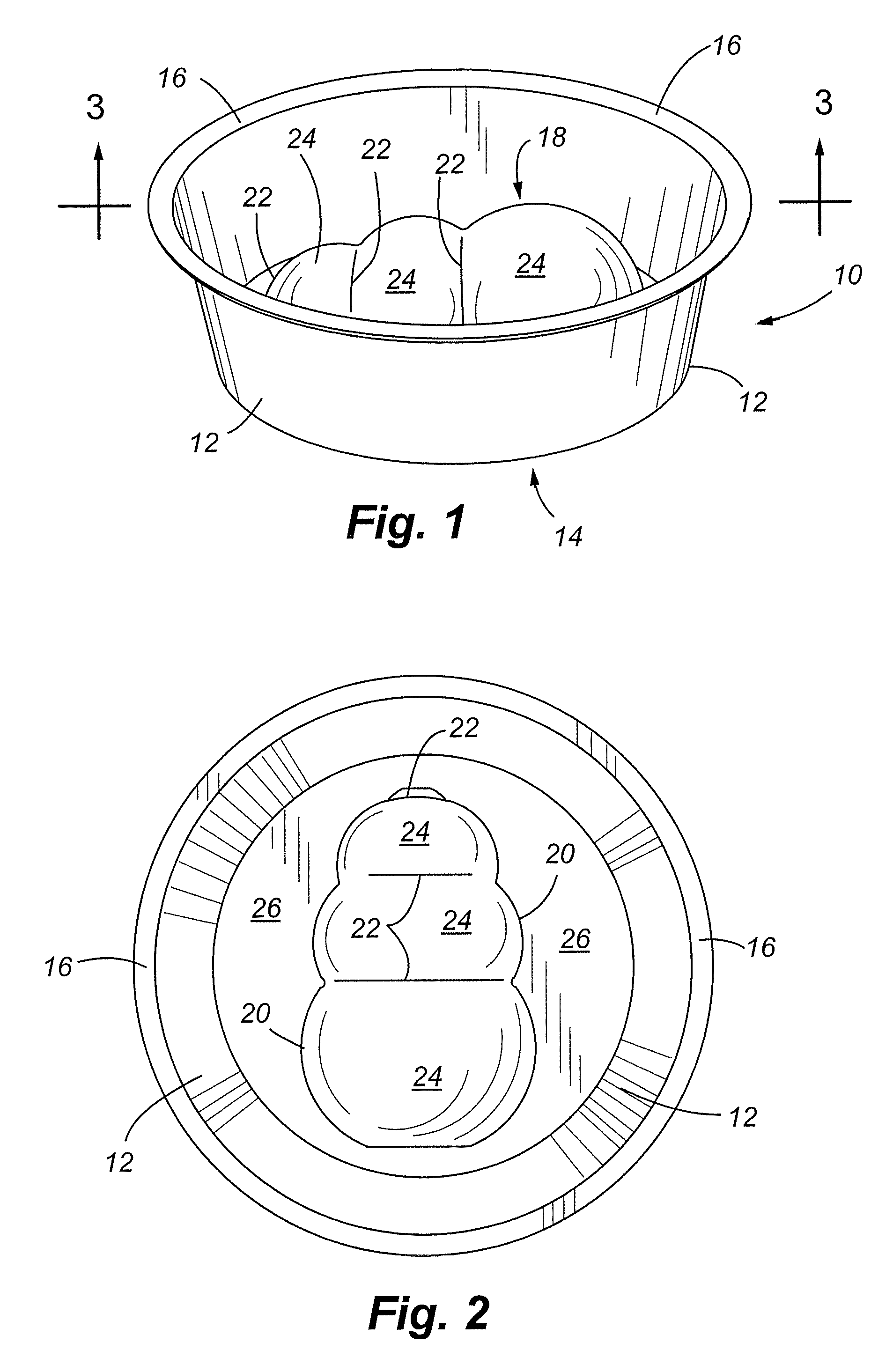 Pet food bowl with integral protrusion for preventing aspiration of food