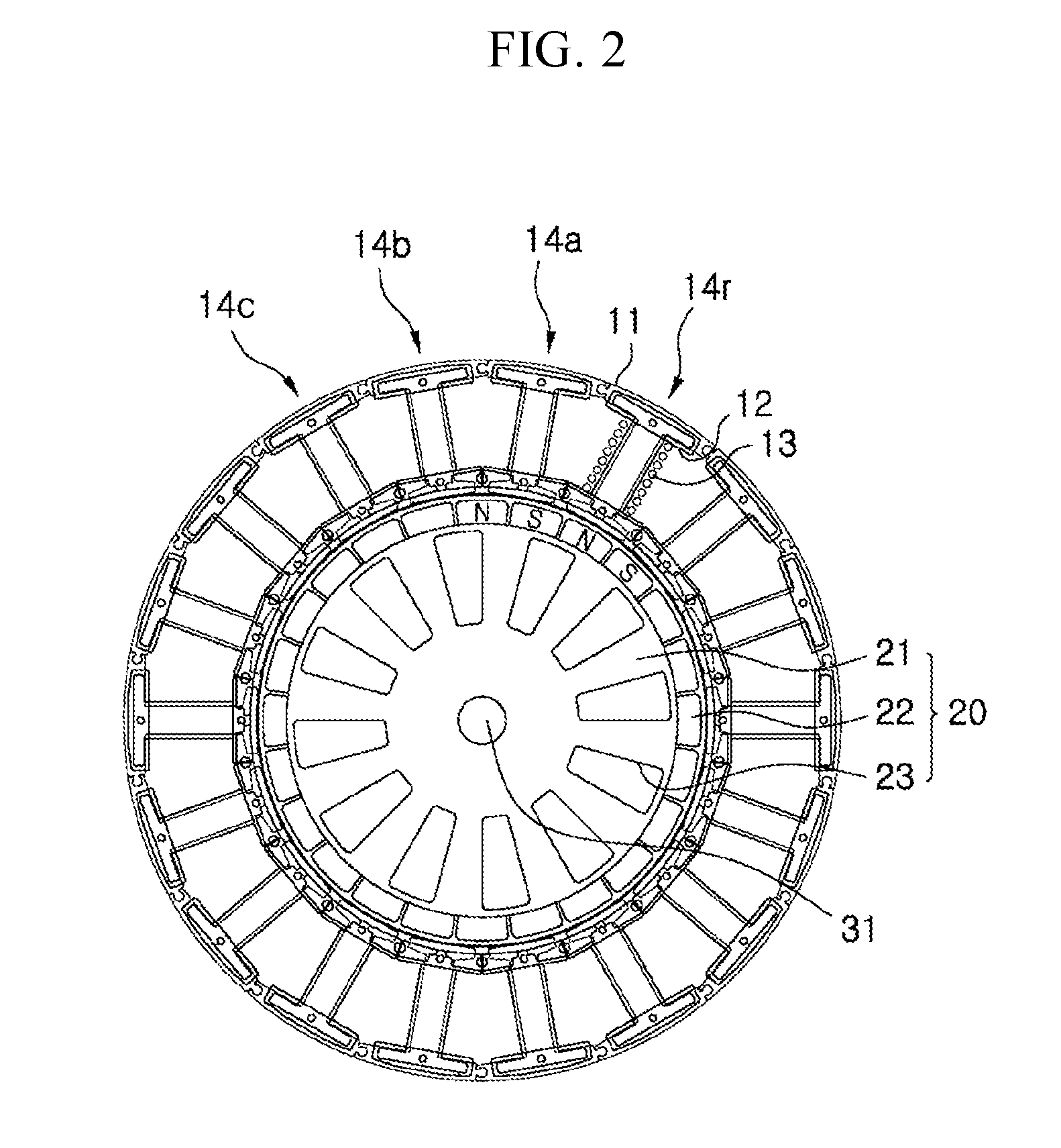 Amorphous magnetic component, electric motor using same and method for manufacturing same