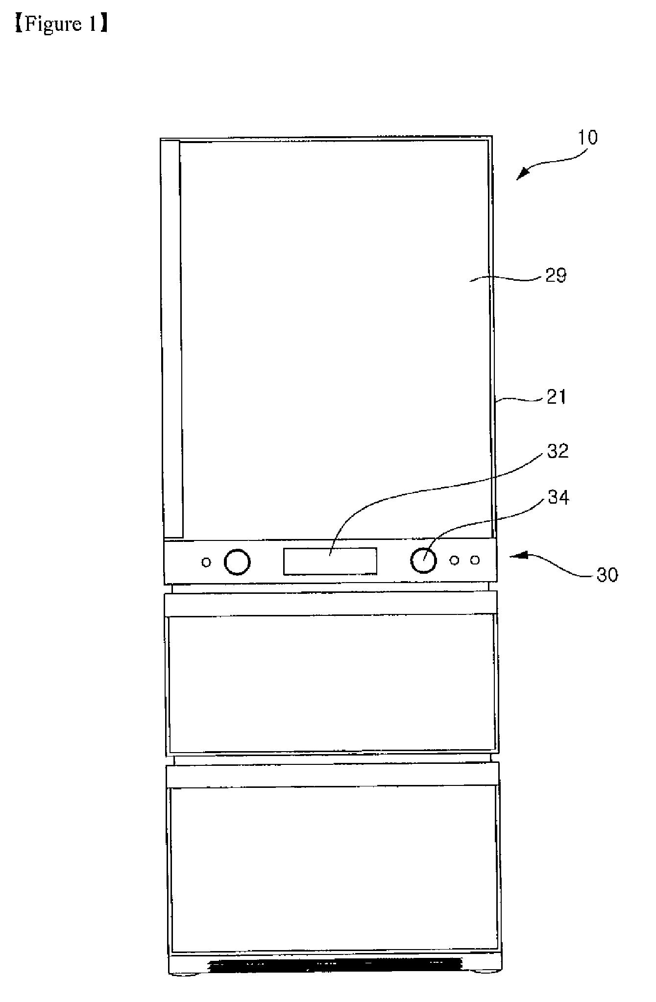 Refrigerator Door and Method of Manufacture Thereof