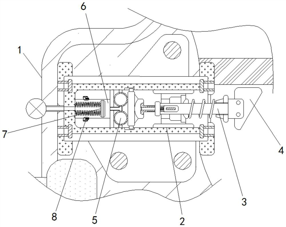 Metal plating mechanism based on electroplating mode