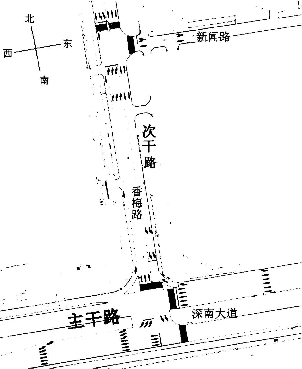 T-shaped cross road section and transportation method thereof