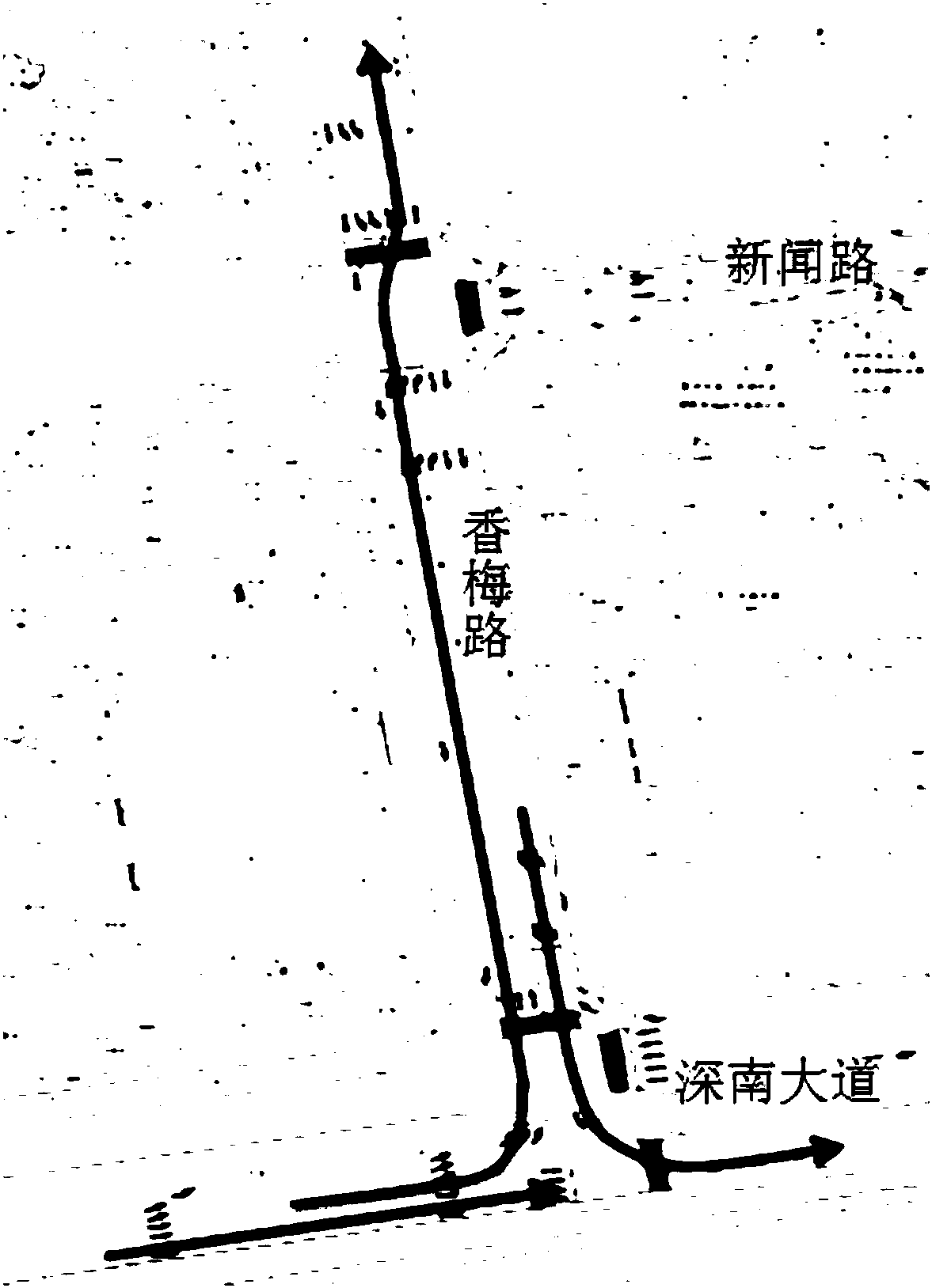 T-shaped cross road section and transportation method thereof