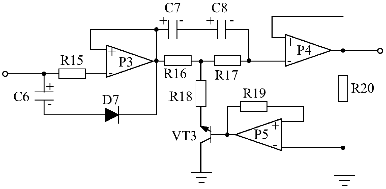 Multifunctional power tester based on high-pass filter circuit