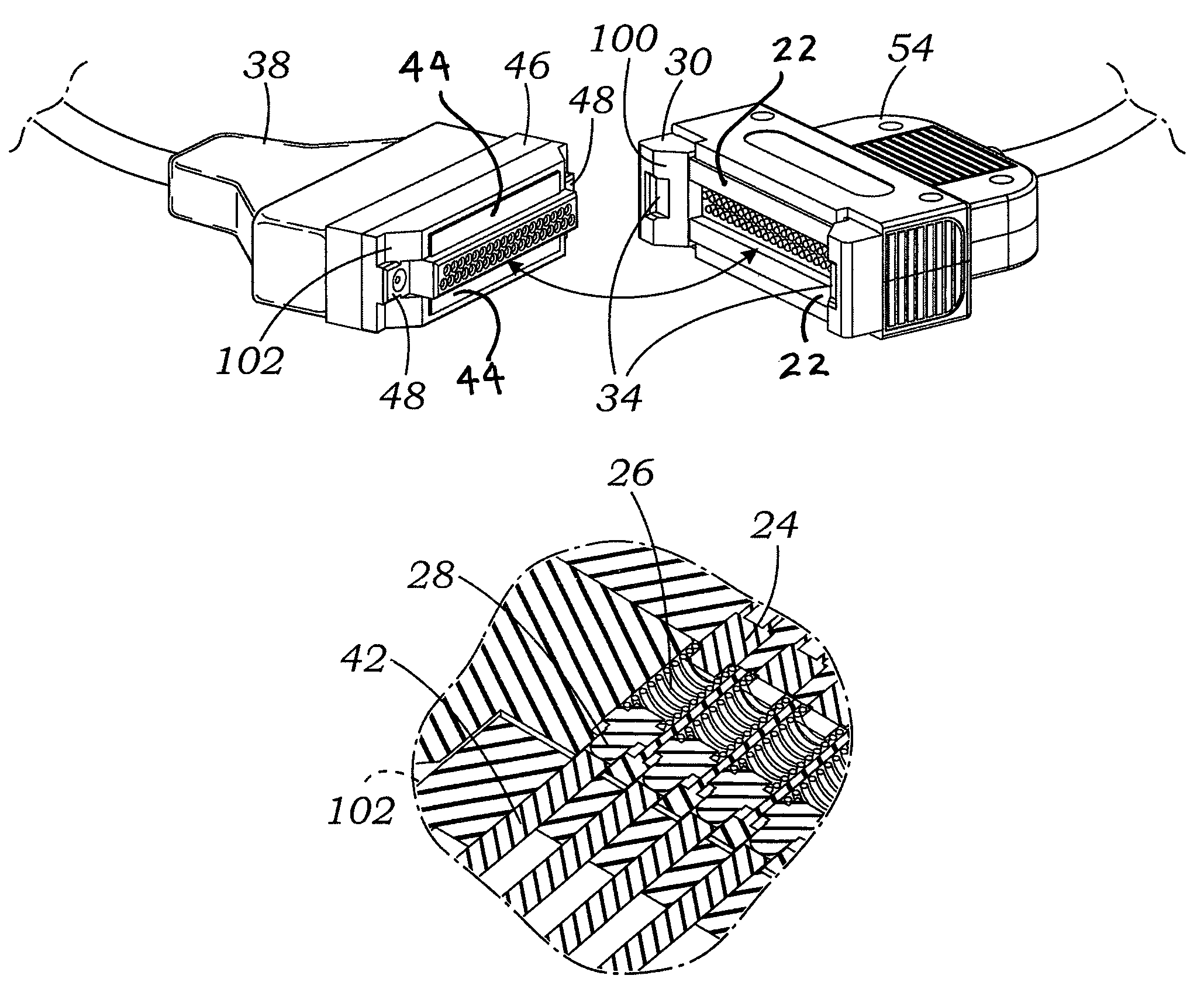 Magnetic-enabled connector device