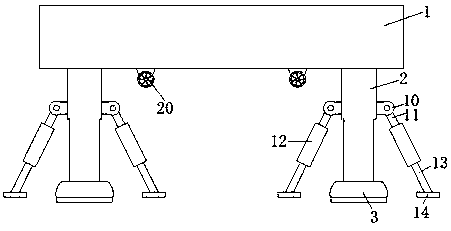 Overturn-preventing bearing frame for motor manufacturing