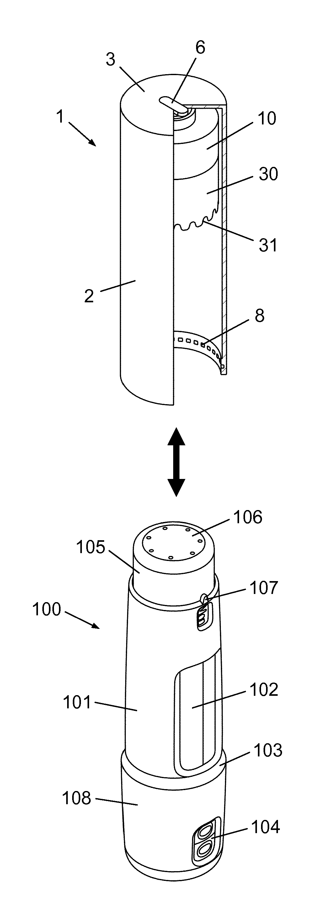 State changing appliance for a drug delivery device