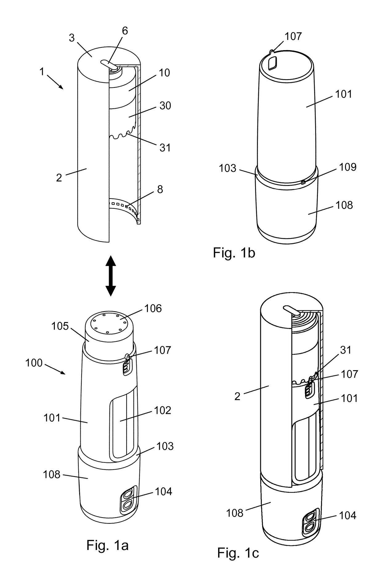State changing appliance for a drug delivery device