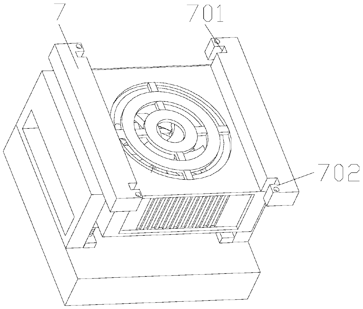 Supporting base of power device box