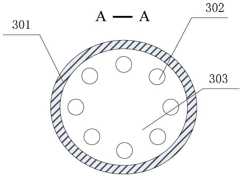 Multidimensional radial pressure measuring device of underground sucker rod
