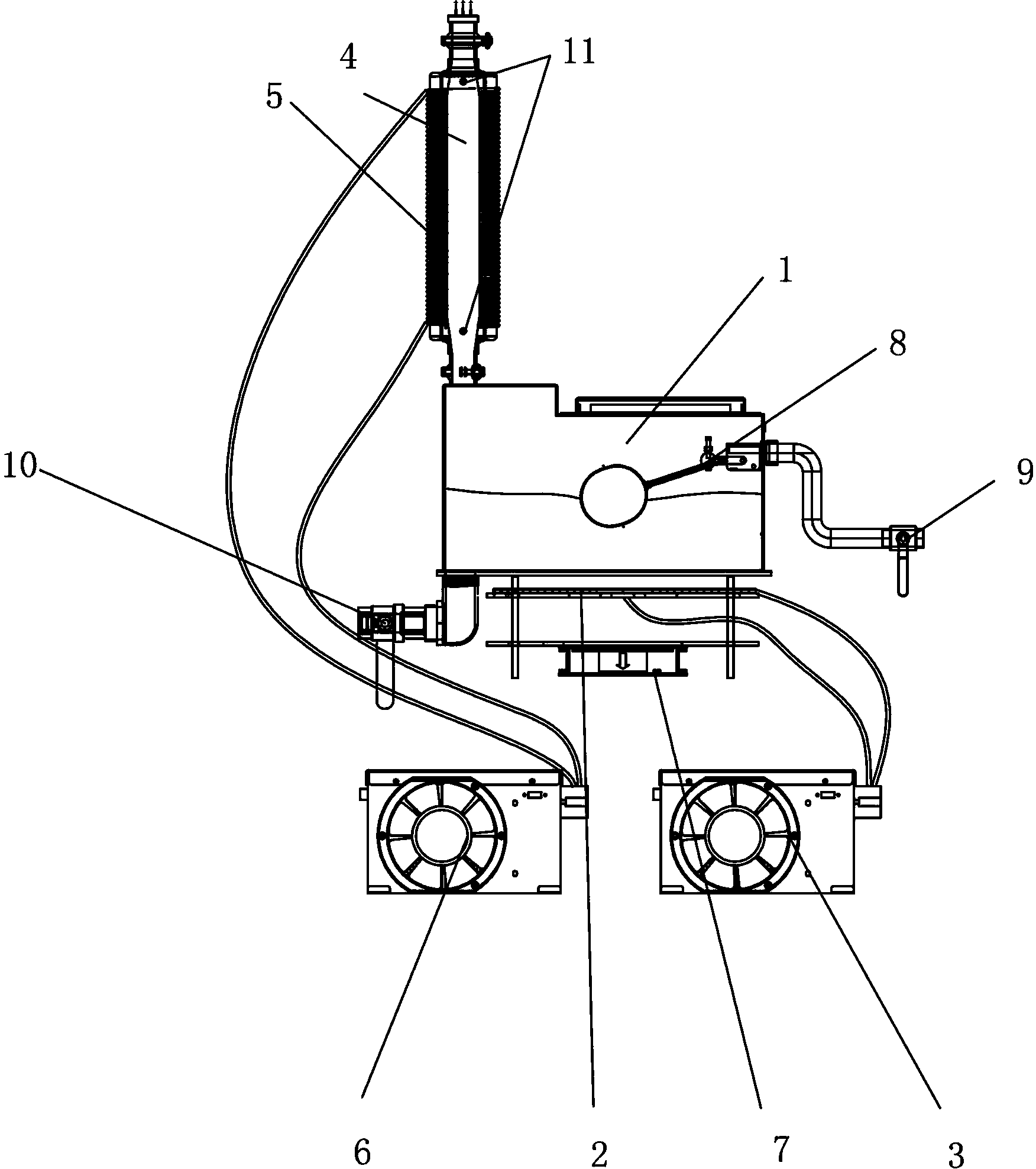 Steam oven and heating control method thereof