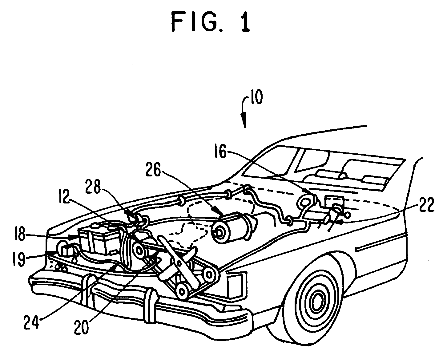 Testing apparatus and method for vehicle starting and charging system