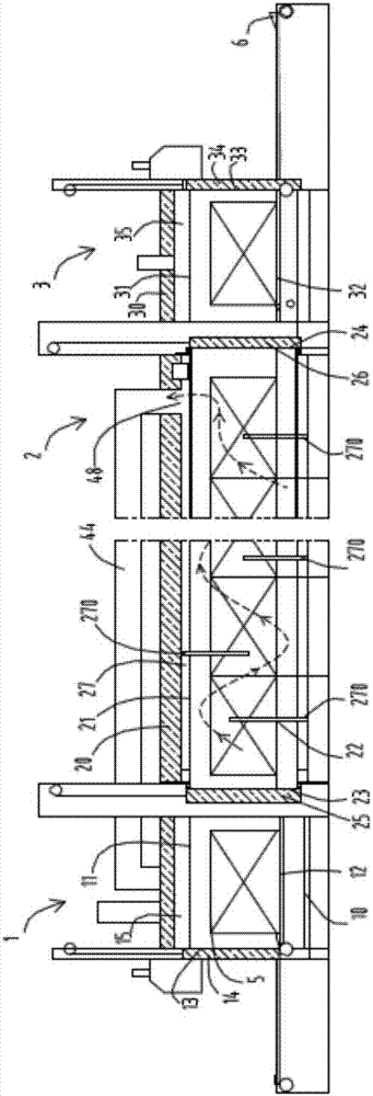 A continuous pyrolysis and carbonization device for meat corpses