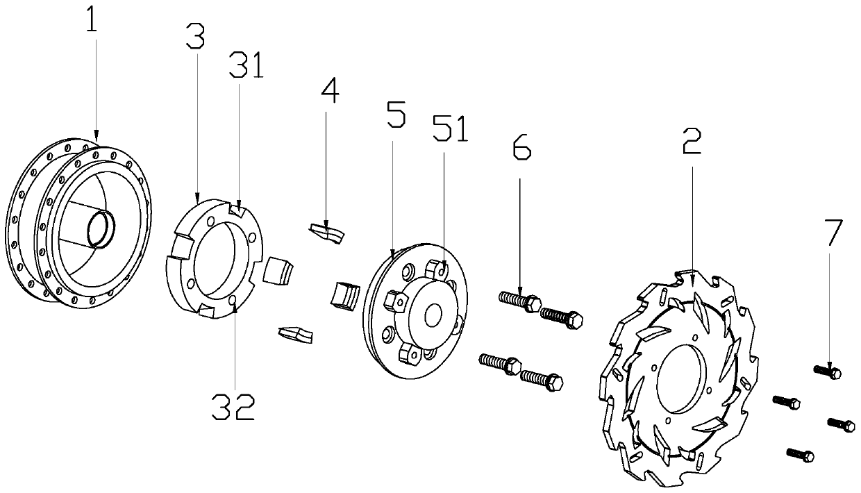 Motorcycle hub brake device