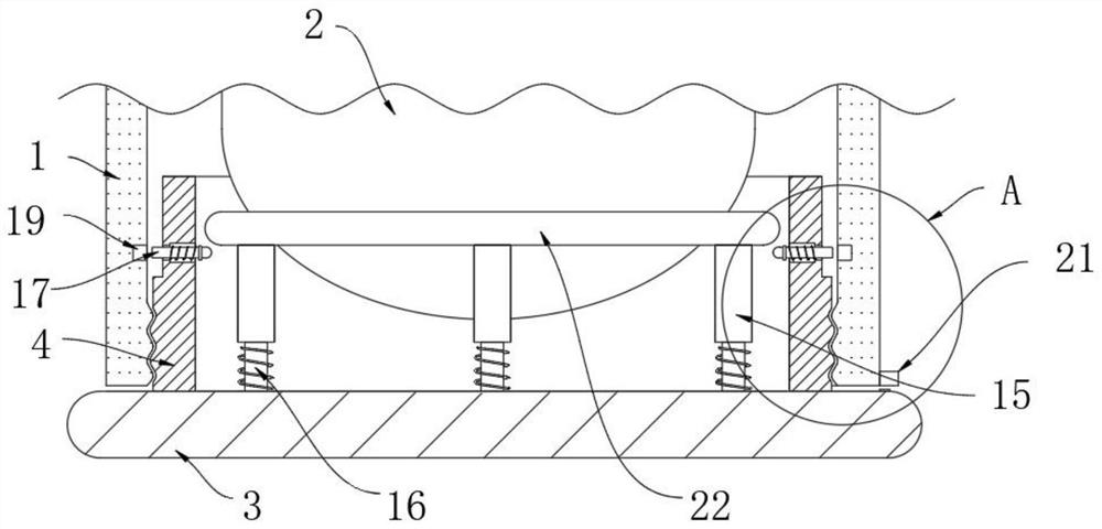 Water bottle shell structure capable of preventing lower liner from falling off