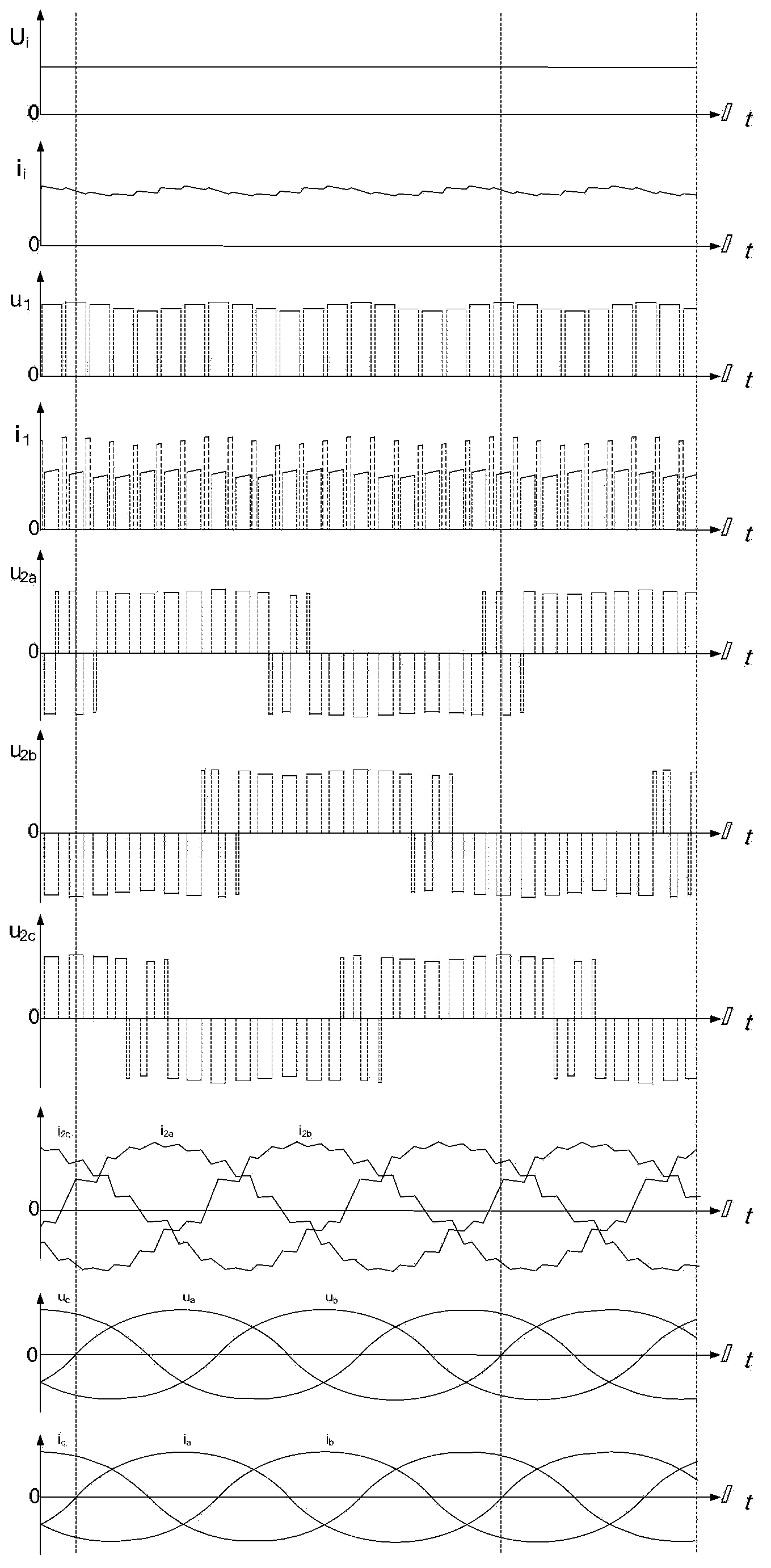 Single-stage three-phase cascade voltage-type quasi-impedance source inverter with large step-up ratio