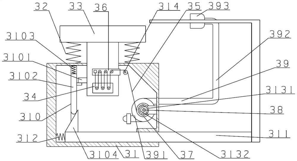 Mechanical stamping die facilitating discharging