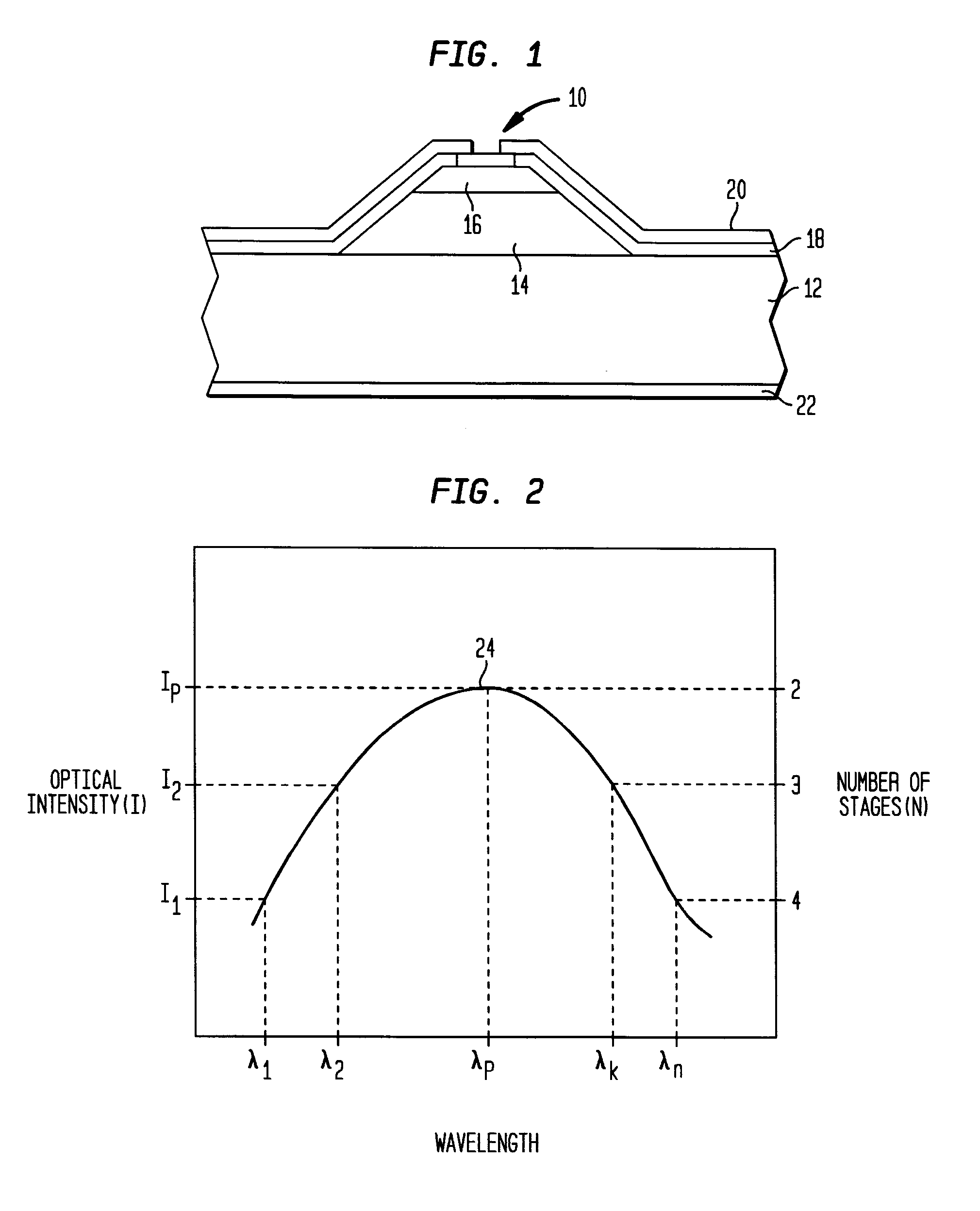 Broadband cascade light emitters