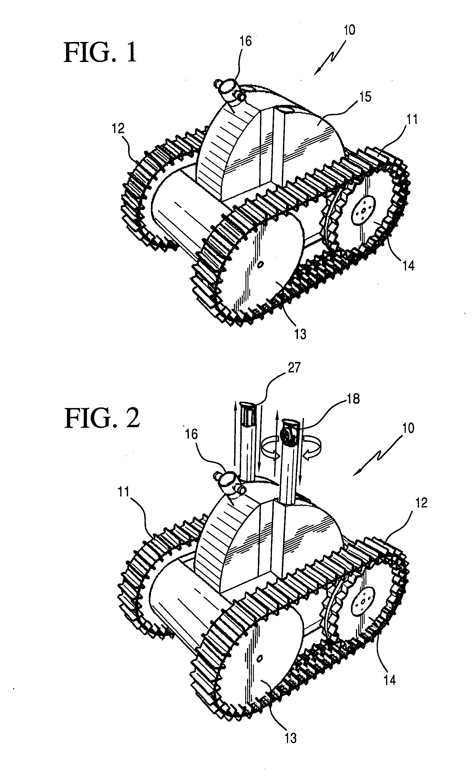 Fire fighting robot