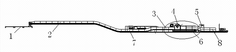 Process and equipment for increasing block coal rate