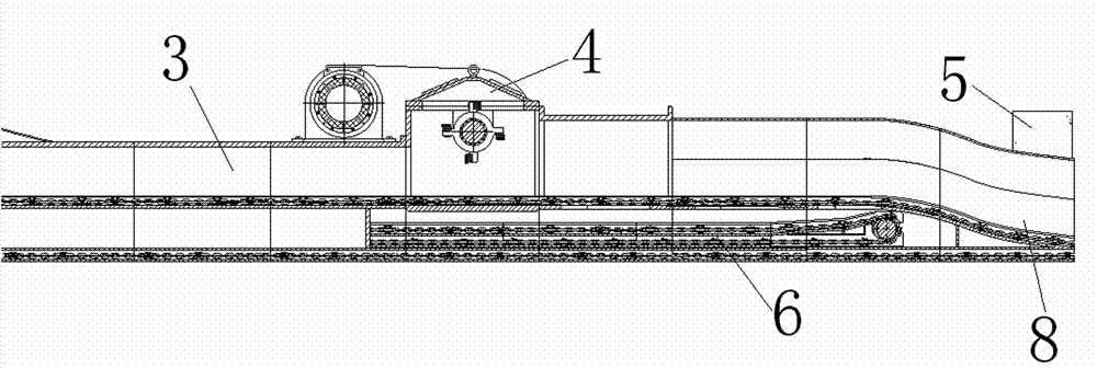 Process and equipment for increasing block coal rate