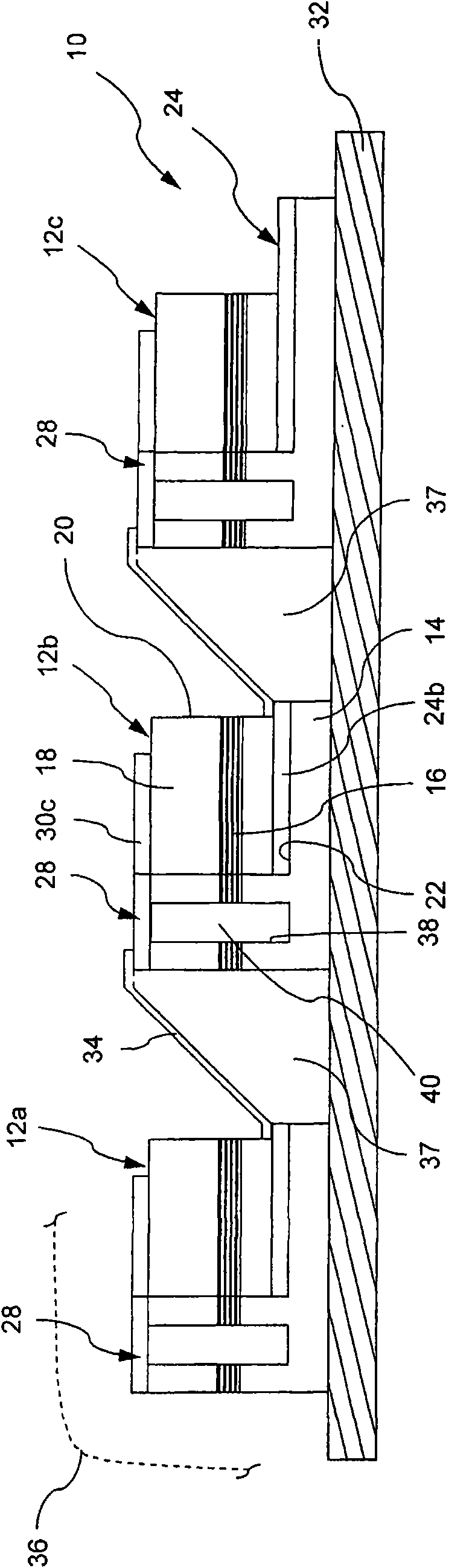 Electrical connection for semiconductor structures, method for the production thereof, and use of such a connection in a luminous element