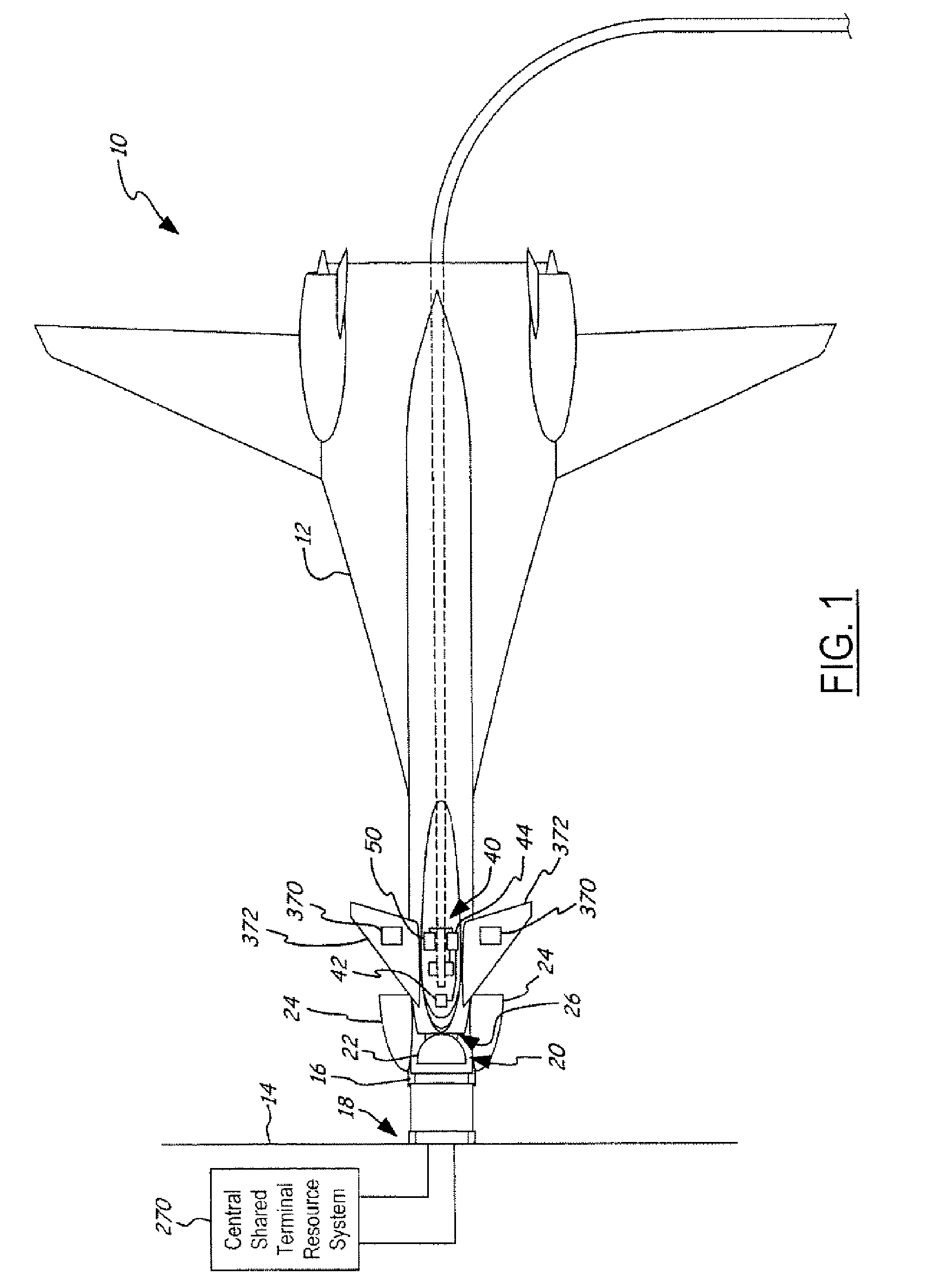 Isolated crew deck for an operational ground support system