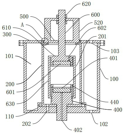 Unsaturated triaxial apparatus