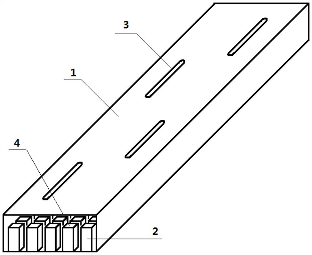 Grid slot metamaterial waveguide slot antenna and its design method