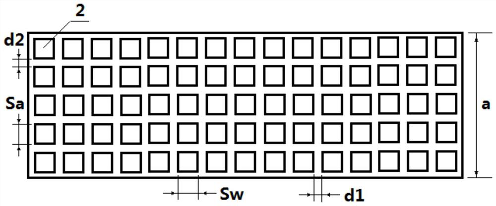 Grid slot metamaterial waveguide slot antenna and its design method