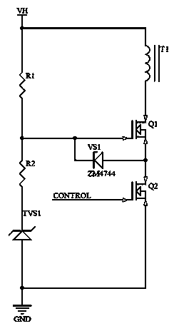 Super-high voltage input switch power source module