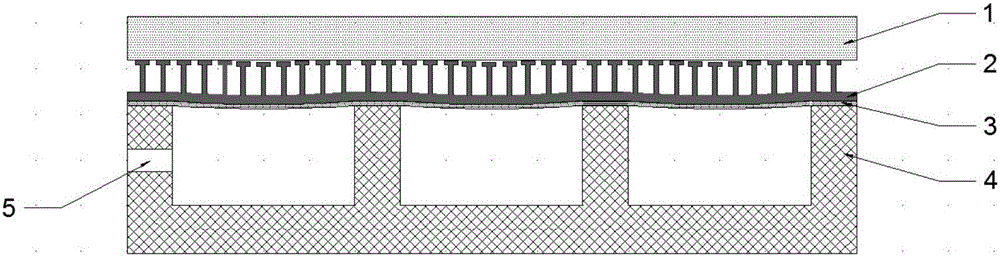 A Dry Adhesive Composite Structure Based on Pneumatic Actuation and Its Manufacturing Process