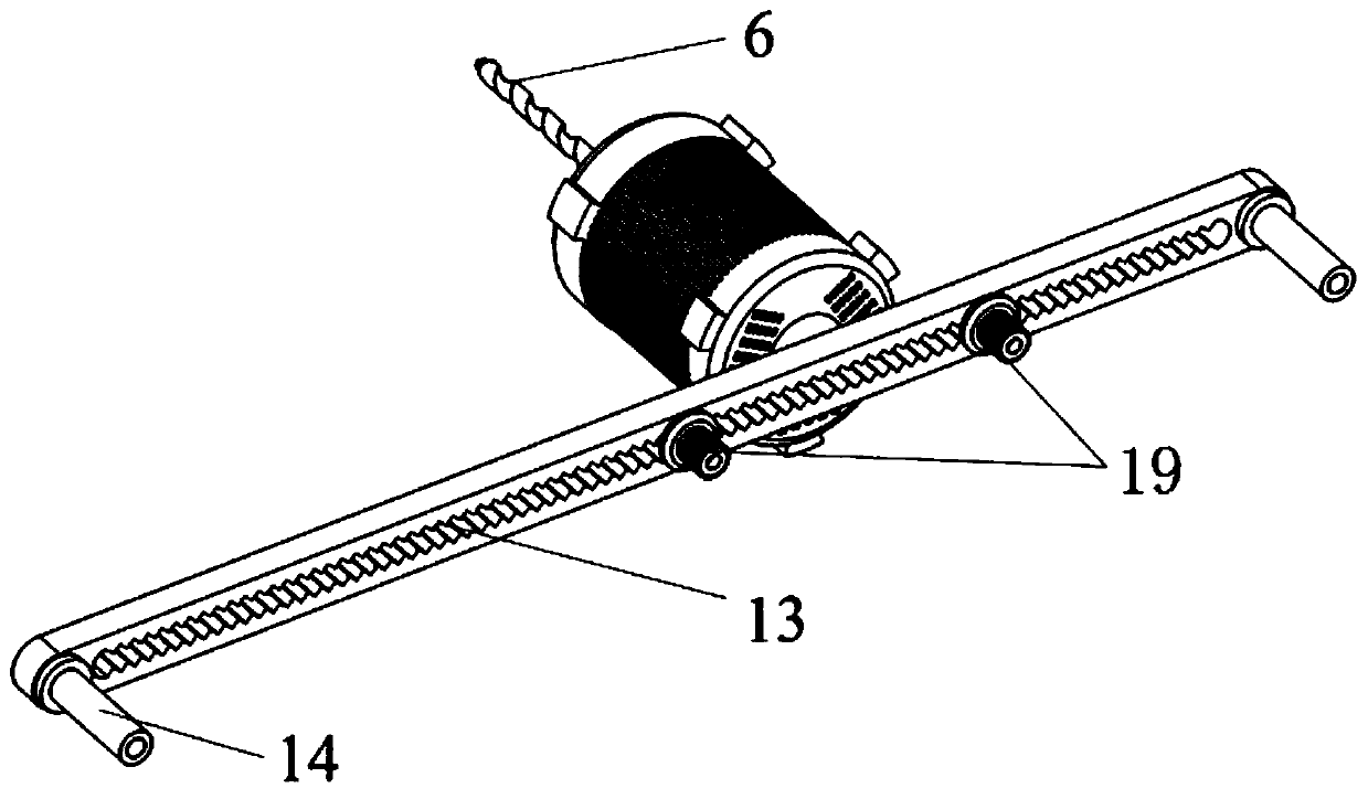 A miniature full-face drilling arrangement device for model testing and its application