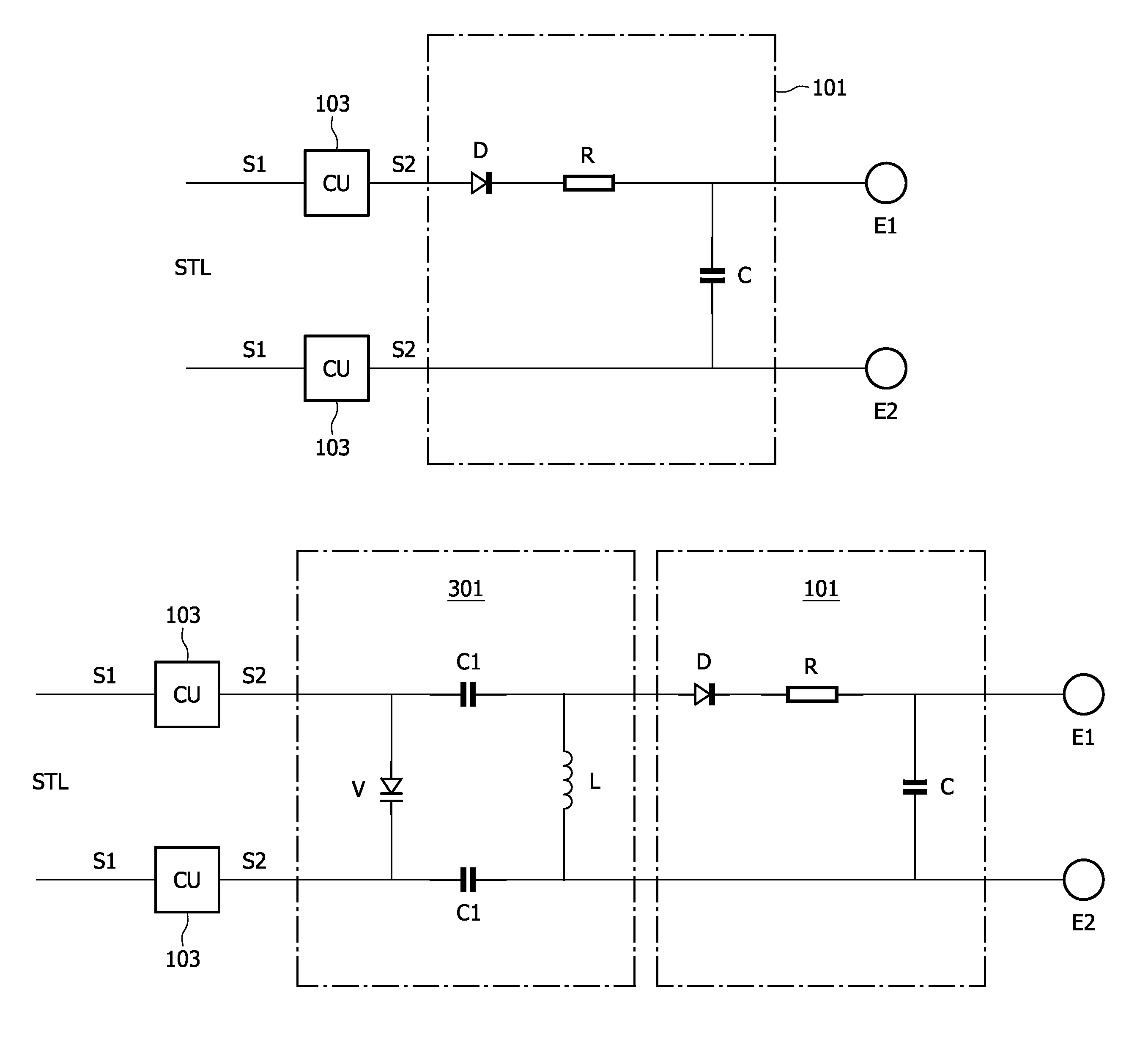 Transmission line for use in magnetic resonance system