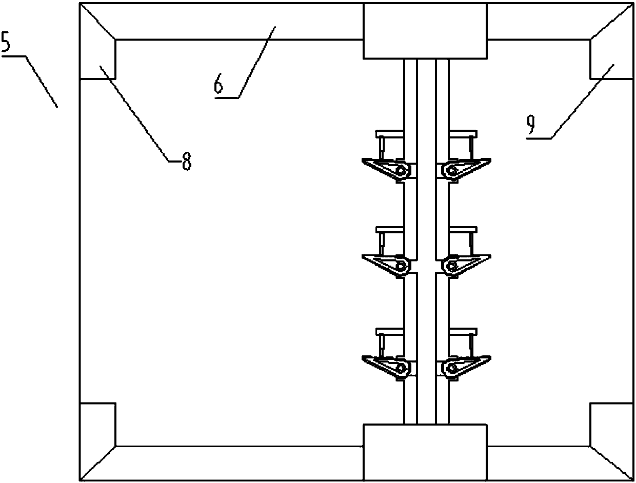 Space cleaning structure