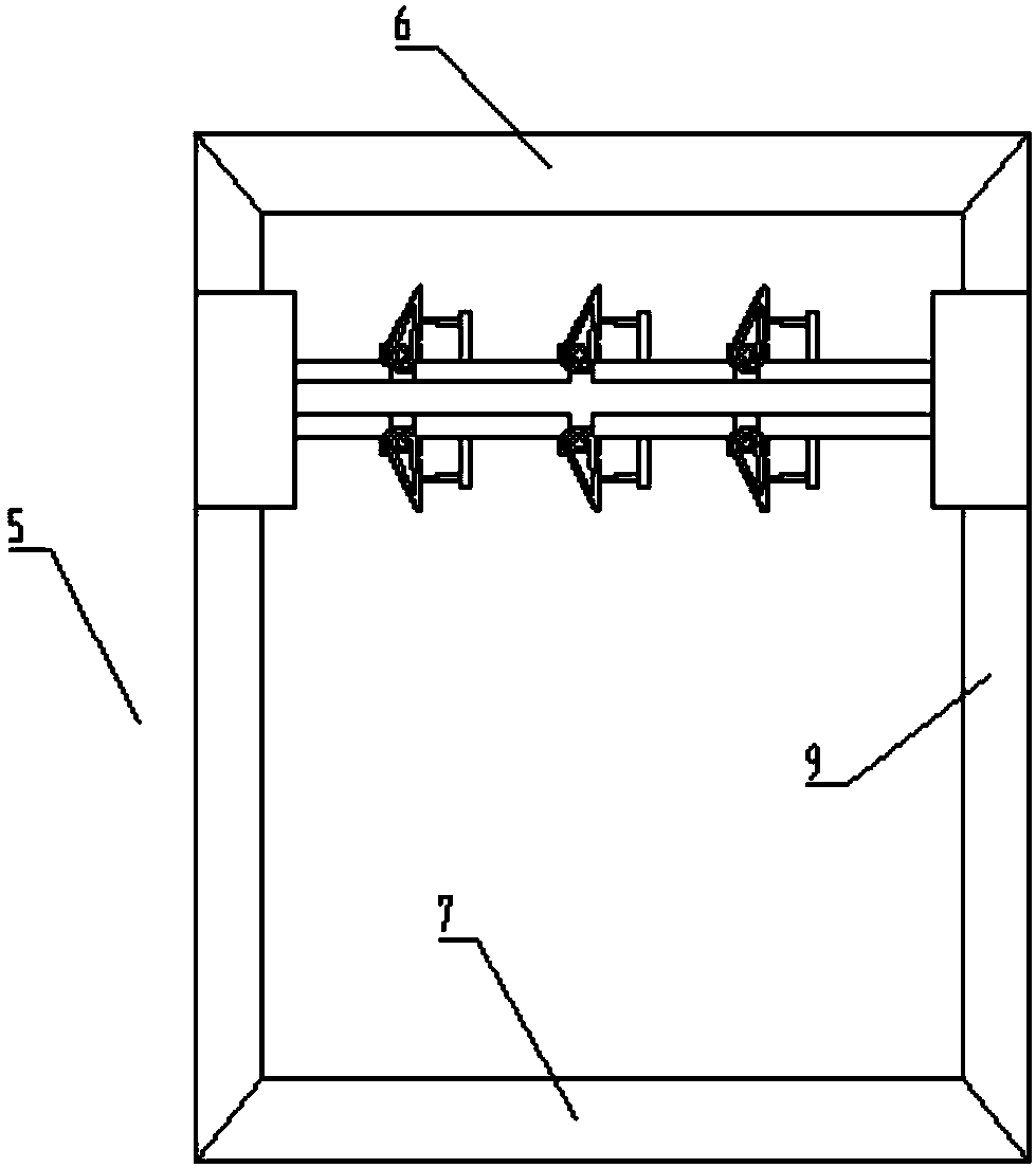 Space cleaning structure