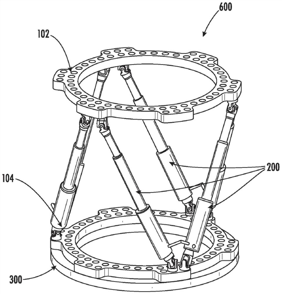 Automated space frame and automated strut for use therewith