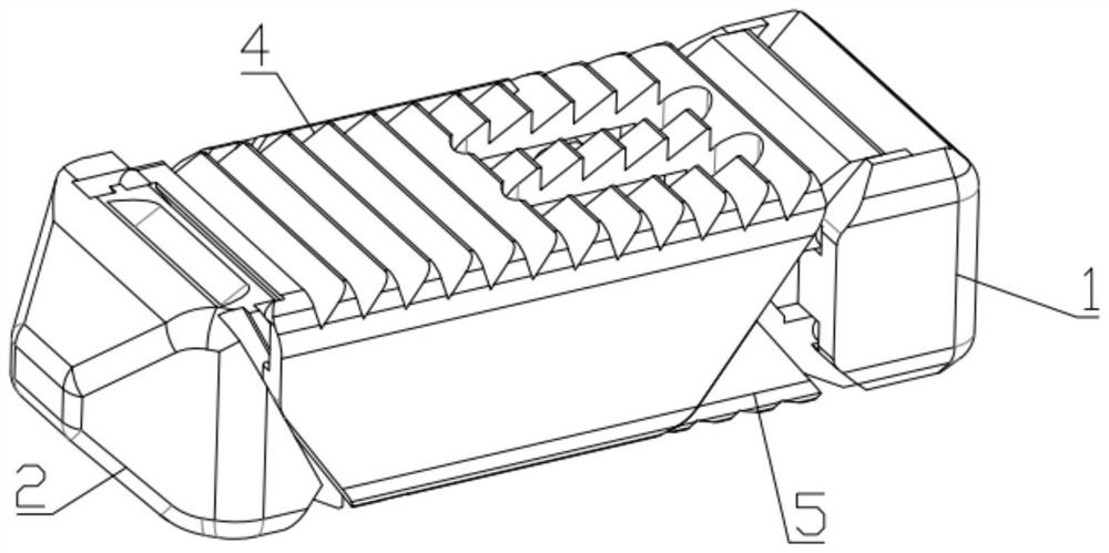 Angle-variable distraction fusion cage