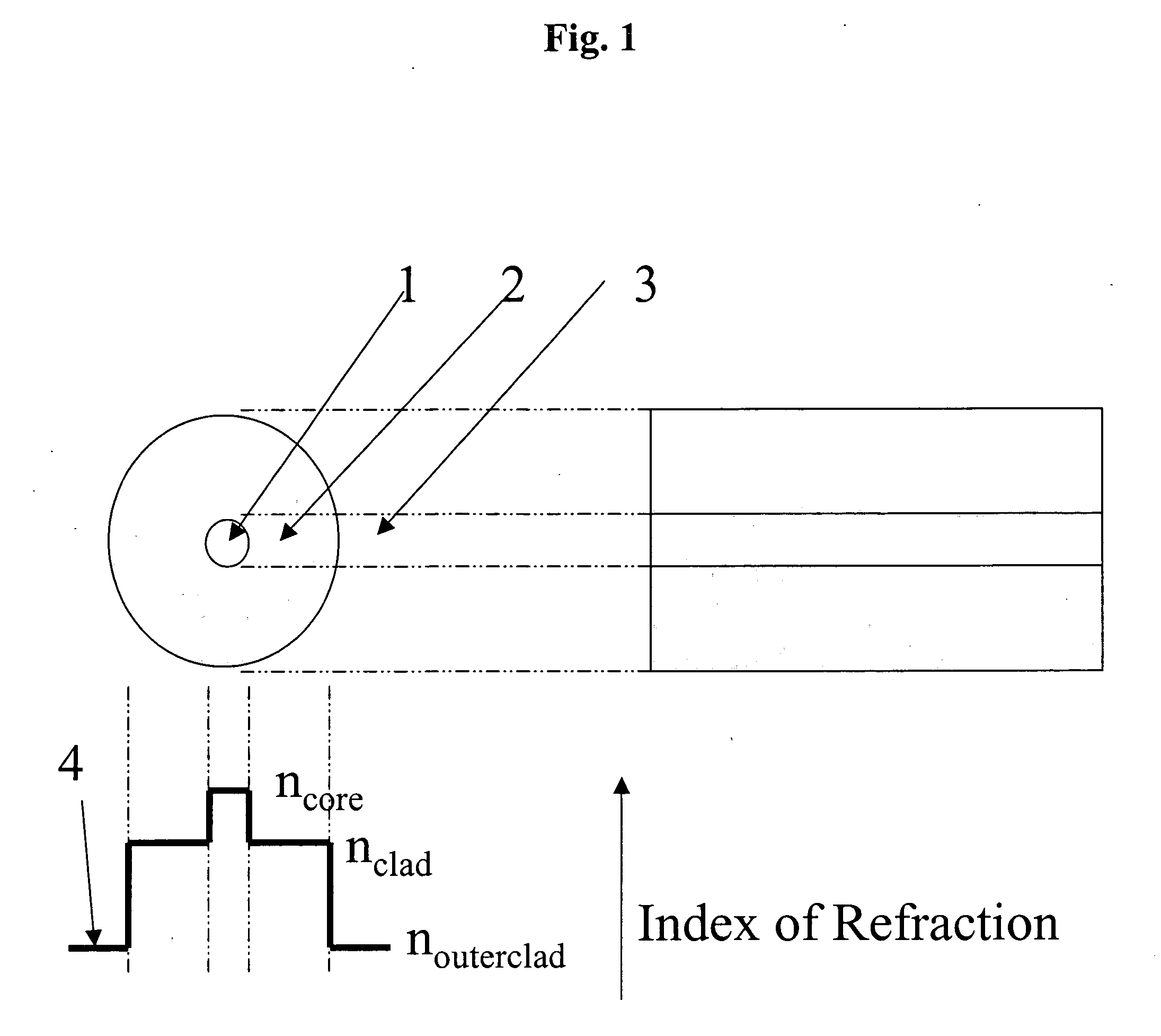 Optical fiber/waveguide polarizer and method of fabrication