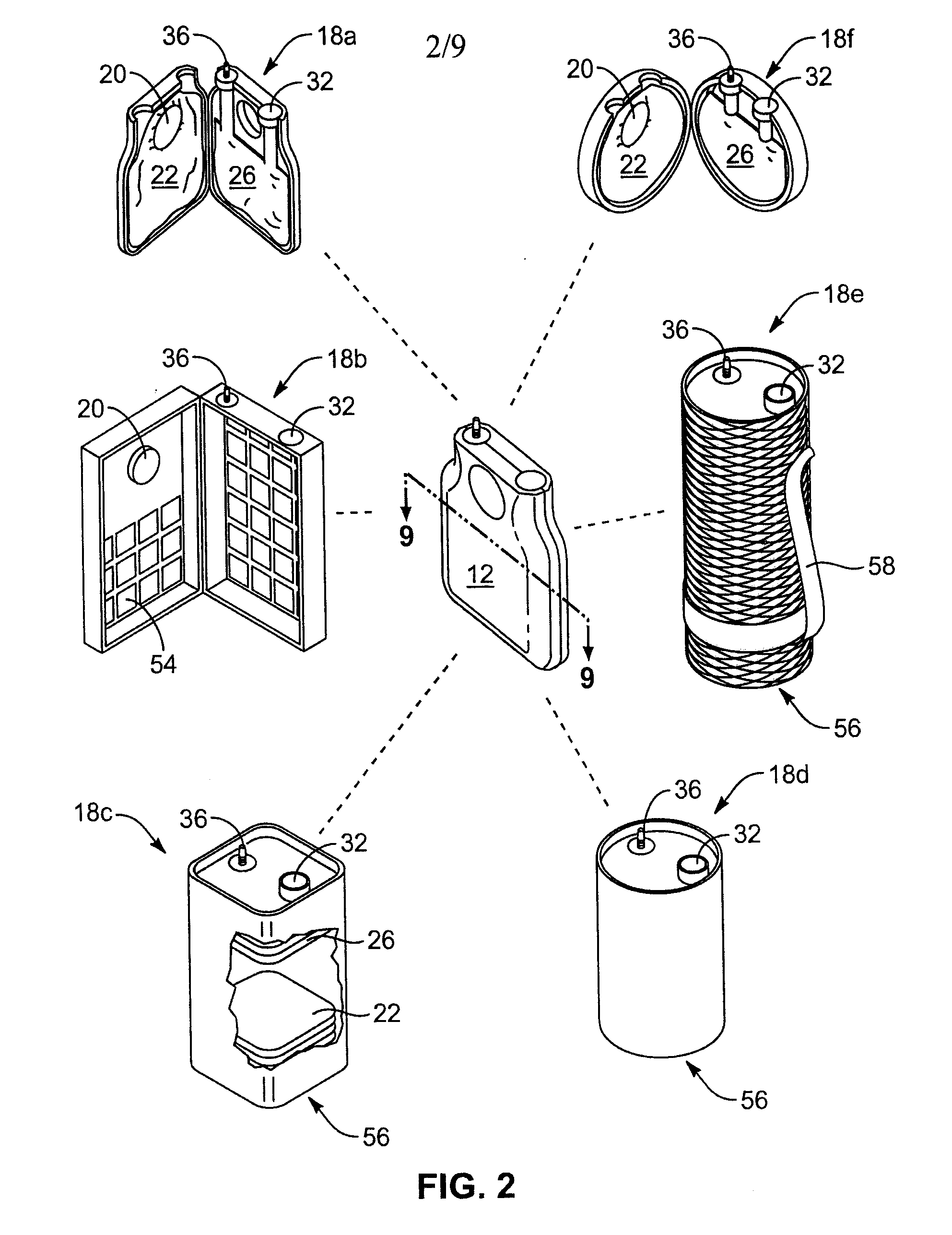 Auto-replenishing, wound-dressing apparatus and method