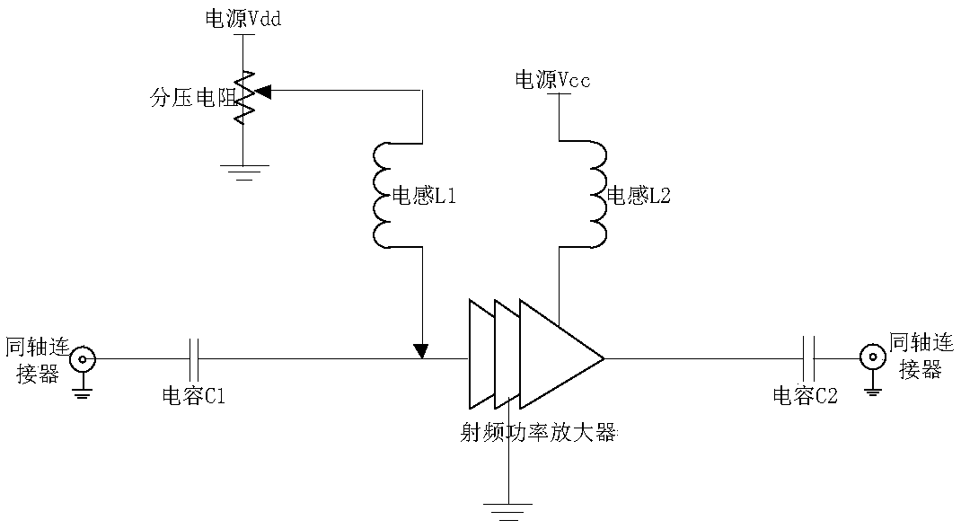 Automatic control method for improving efficiency of radio frequency power amplifier