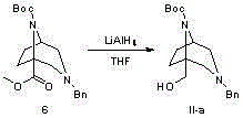 1-substituted-3,8-diazabicyclo[3.2.1]octane derivative and preparation method