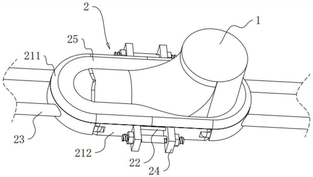 Glass staple fiber training shoe production mold and production equipment using the mold