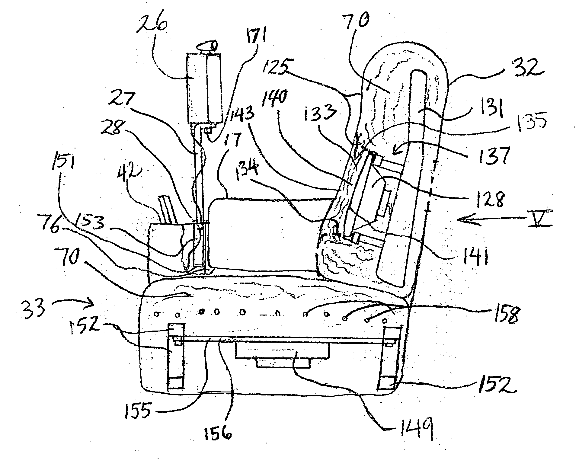 Apparatus, system, and method for an entertainment chair