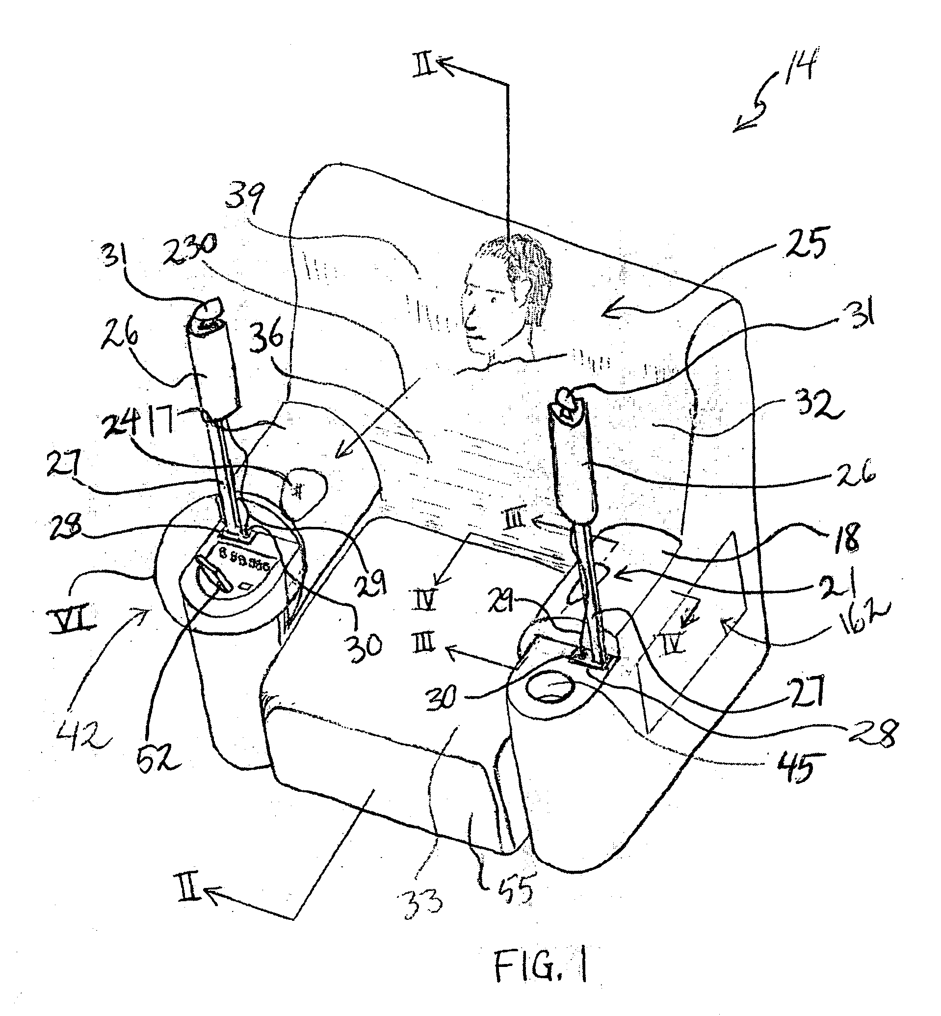 Apparatus, system, and method for an entertainment chair
