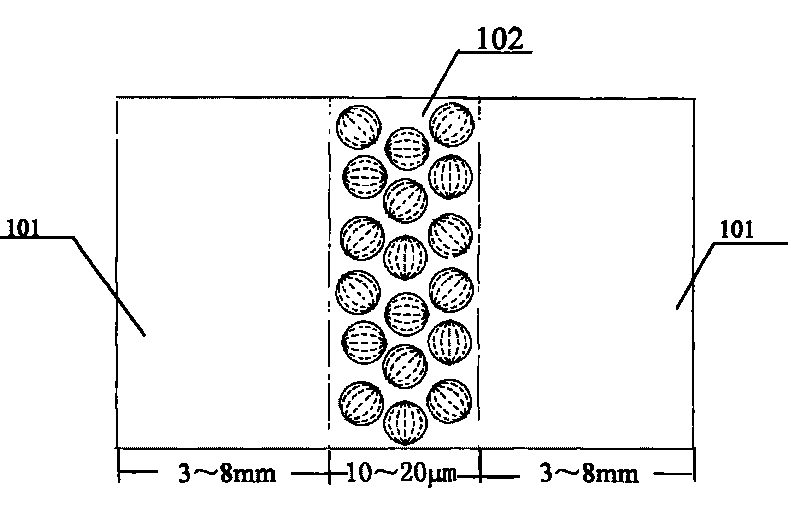 Polymer dispersed liquid crystal shearing effect privacy glass and preparation method and application thereof