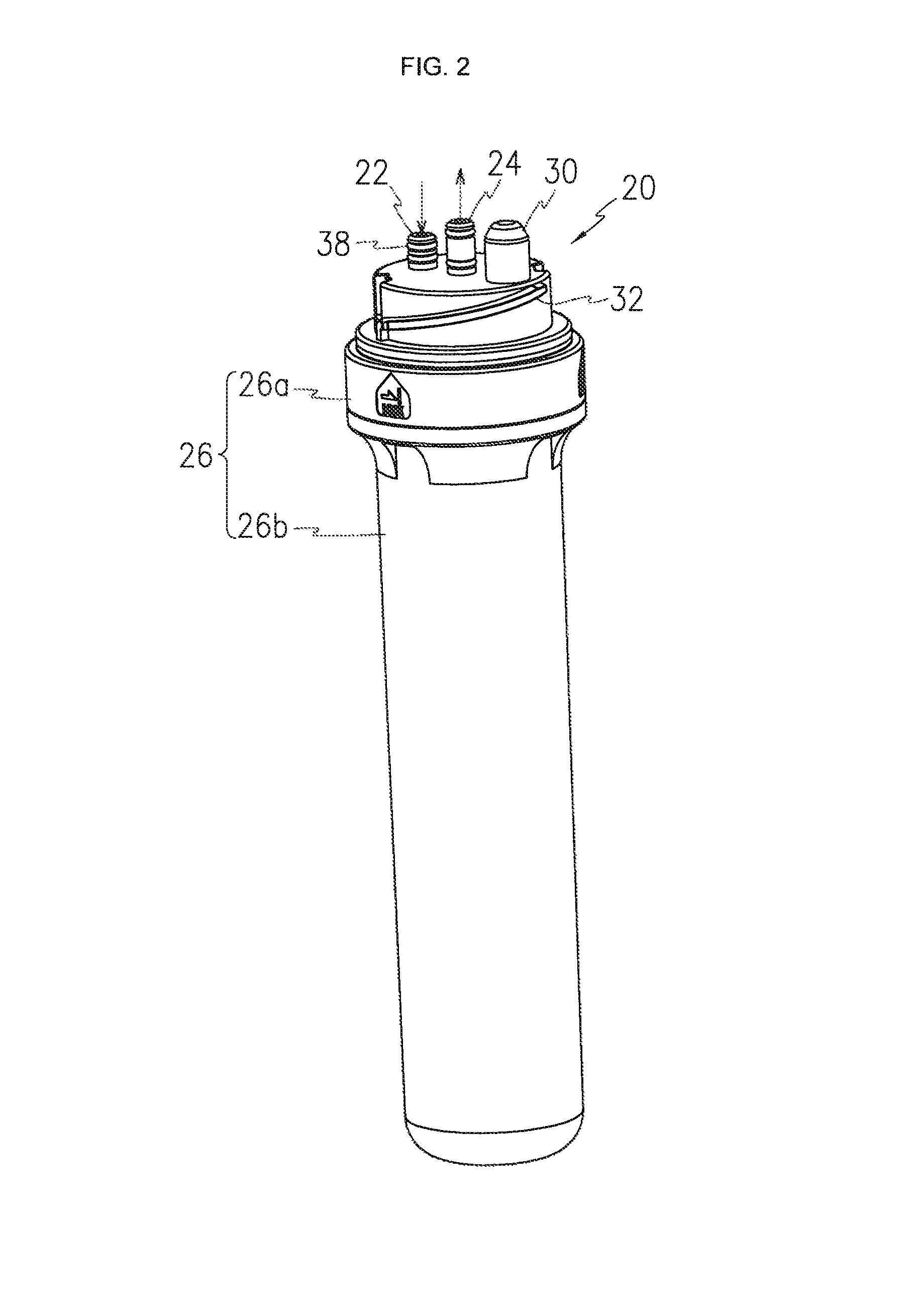 Water filter assembly and refrigerator and water purifier having the same